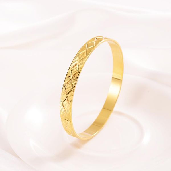 

bangle luxury fashion jewelry gold stripe bracelets & bangles female charm bracelet for women men party gifts, Black