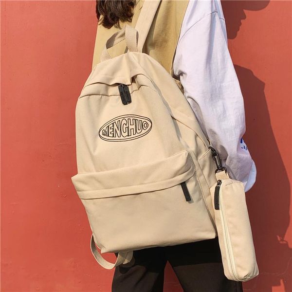 

backpack large capacity ladies multifunctional shoulder bag fashion school suitable for student