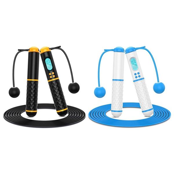 

jump ropes speed skipping rope with calorie counter smart weighted for fitness adjustable