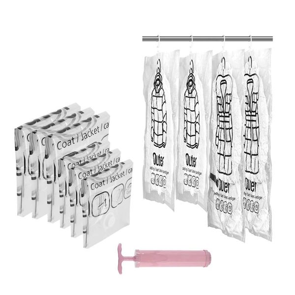 

storage bags space saving hanging for storing clothes,with hanger wardrobes vacuum organizer,home closet dust cover
