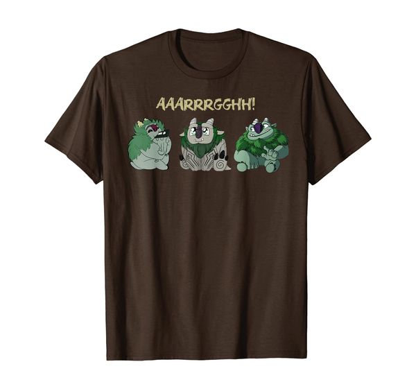 

AAARRRGGHH Troll Hunters T Shirt, Mainly pictures