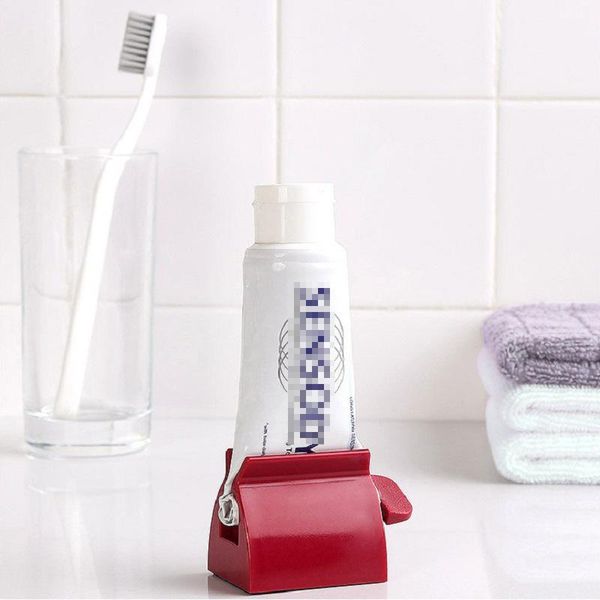 

toothbrush holders 1pcs toothpaste squeeze artifact squeezer clip-on household press lazy tube clips device bathroom supplies