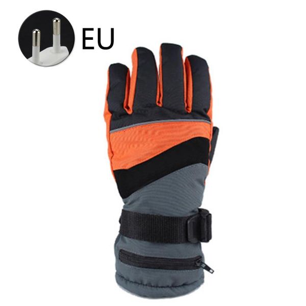 

ski gloves women men outdoor warm waterproof climbing safe winter usb charging electric heating protective skiing sports cycling