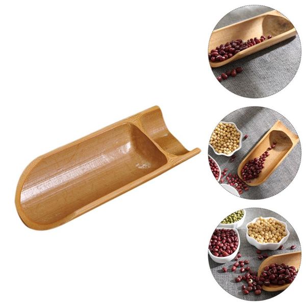

spoons retro pography po props bamboo small shovel for dried fruit tea