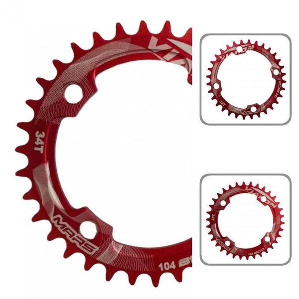 

bike heels & chainwheels long lasting lightweight wear-resistant single speed teeth chainring for mtb