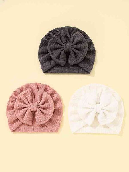

3pcs baby bow decor hat she, Yellow