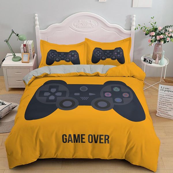 

bedding sets gamepad set for girls boys modern gamer comforter covers video game duvet cover kids colorful action buttons printed