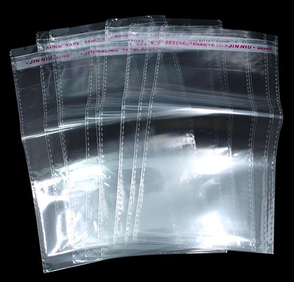 500 teile/los Transparent Klar Selbstklebende Opp Kunststoff Verpackung Taschen Handwerk Geschenk Spielzeug Event Party Suppli bby bdesports