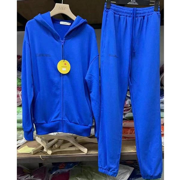 

women's two piece pants 100% cotton 2021 spring fashion zip-up 2 sets long sleeve loose hoodies and pieces set, White