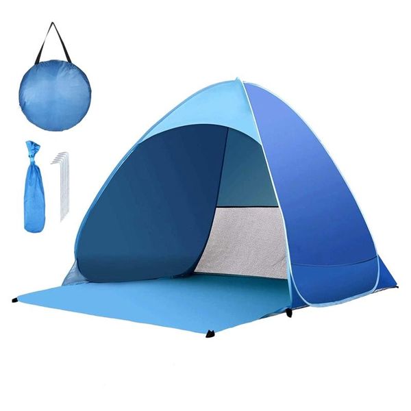 

beach tent ultralight folding automatic open family tourist fish for garden camping picnic tents and shelters