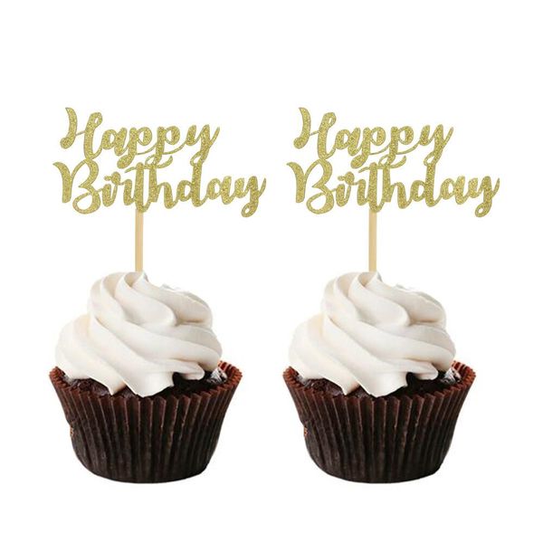 

happy birthday cake er cake tools mirrored gold acrylic durable versatile for party decoration ideas, perfect keepsake your family and frien