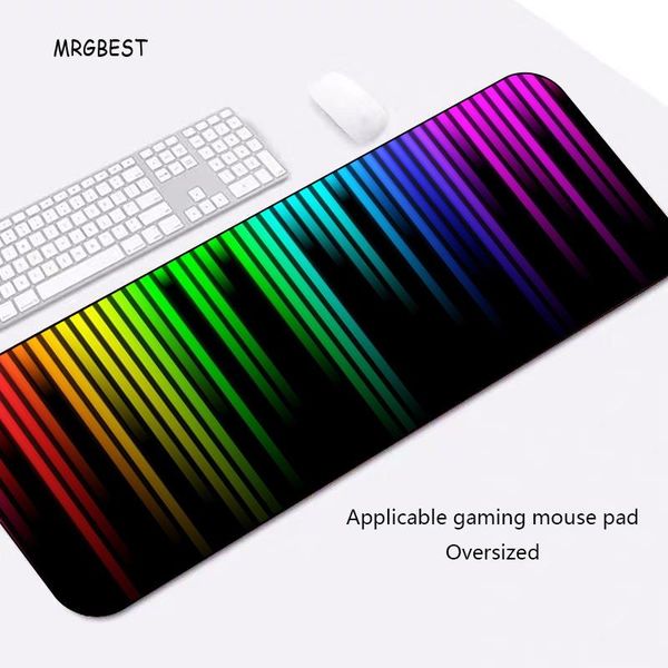 

mouse pads & wrist rests mrg big pad xxl locking edge with creative colorful picture thermal transfer speed-control desk mat for gaming