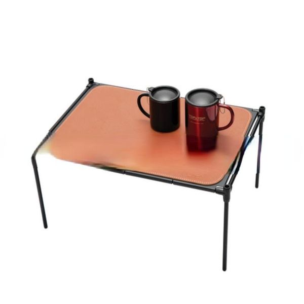 

outdoor pads oversized leather camping table mat picnic damp proof disposable tablecloth