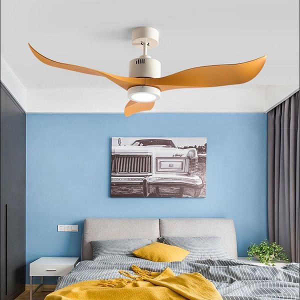 

ceiling fans 52 inch fan with lights remote control ceeling ventilator lamp silent copper motor three blade easy clear 85-265v