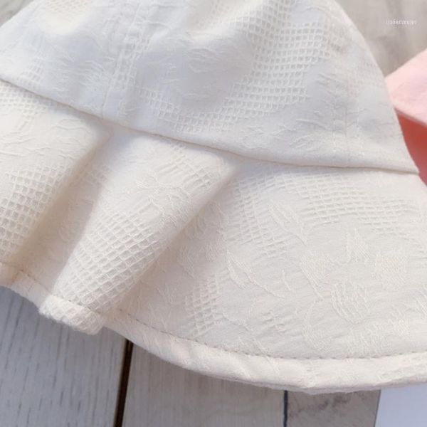 

outdoor baby bucket hat infant girls fisherman sun wide brimmed bonnet bow cap 97bd caps & hats1, Yellow