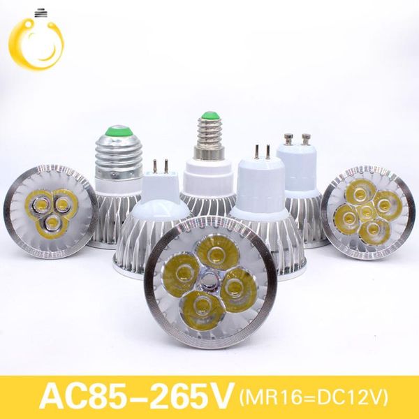 

bulbs gu10 mr16 led bulb 9w 12w 15w 220v lampada lamp gu5.3 e27 spotlight energy saving home lighting