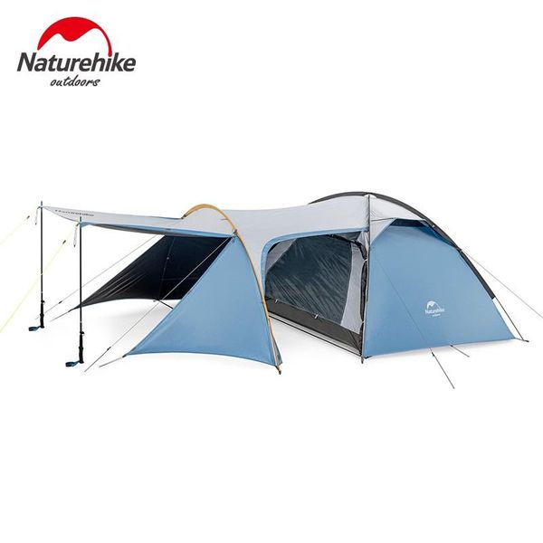 

naturehike factory sell large space tent one room hall 3 person outdoor camping self-driving rainproof windproof tents and shelters