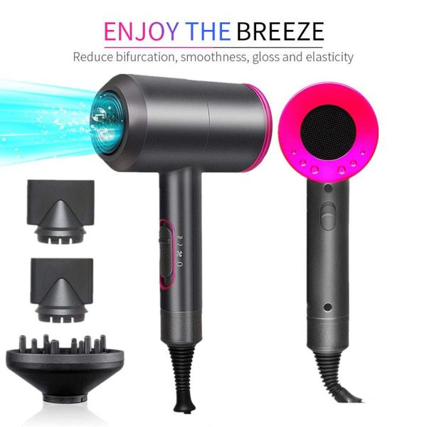

electric hair brushes professional salon dryer brush 2 in 1 air dryers negative ionic for blow strong wind