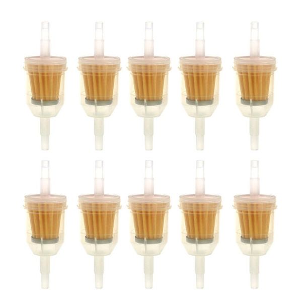 

parts 10pcs motorcycle gas fuel filter motorbike inline supplies