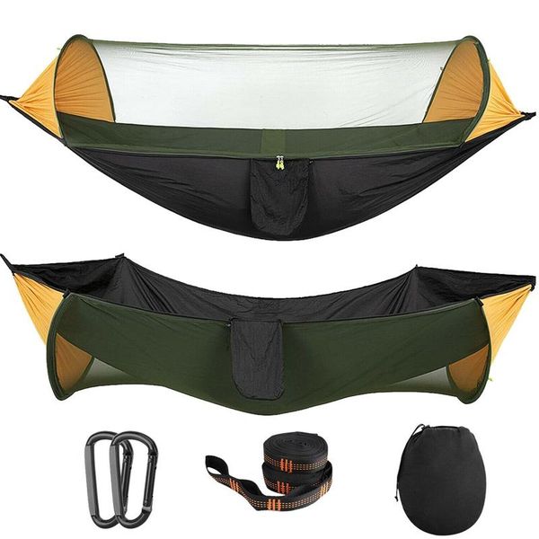 

camp furniture portable tent camping hammock with mosquito net multi use swing for hiking outdoor