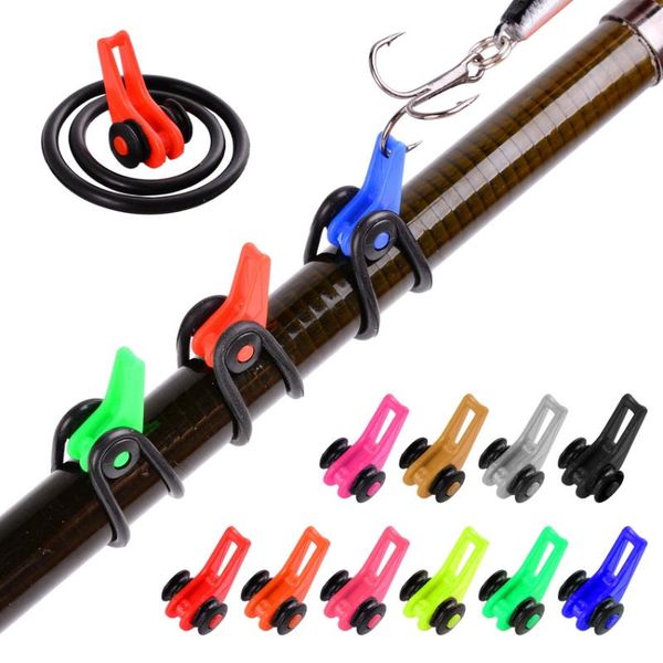 

fishing accessories mew astic hook secure keeper holder lure jig hooks safe keeping for rod tool bait casting