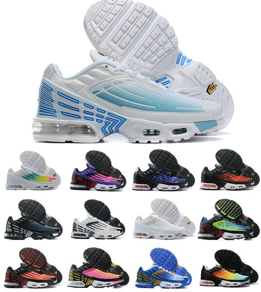 

2021 tuned air plus 3 mens running shoes requin tns hyper violet black red bright ceramic triple white chaussures maxes sneakers designers s
