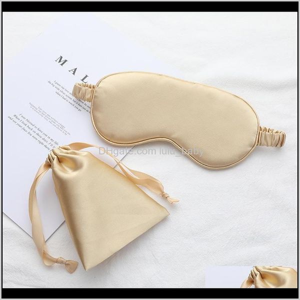 

imitated silk travel eyepatch nap patch rest blindfold cover sleeping night eyeshade with bag 10pcs gboyg masks coslz