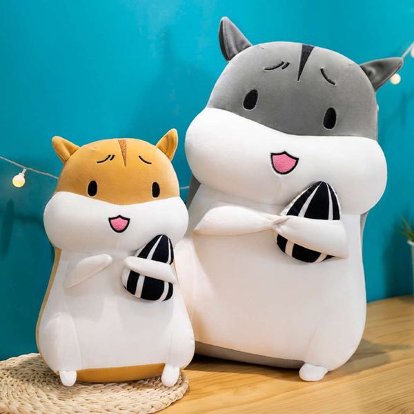 

hamster plush toy cartoon doll children's gift grab, Blue