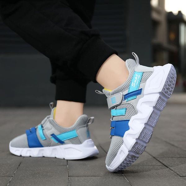 

soft running kids breathable casual shoes for basket 6019 boys children spring autumn sneakers lightweight outdoor athletic, Black