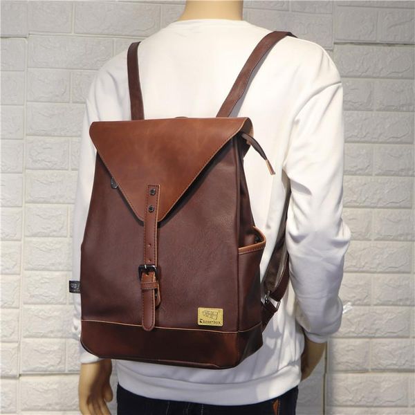 

backpack tidog leisure and retro schoolbag fashion casual