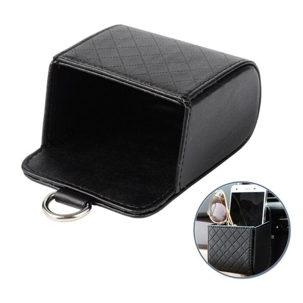 

car organizer accessories box storage auto 9x8.5x5cm bag mobile phone mount