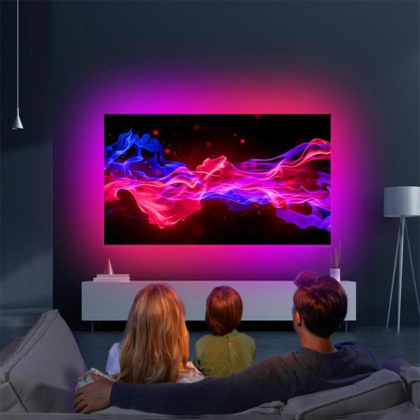 

strips yoyoluo usb led strip dc5v 1m 2m 3m 4m 5m mini 3key 24key flexible light lamp smd 2835 desk decor screen tv background lighting