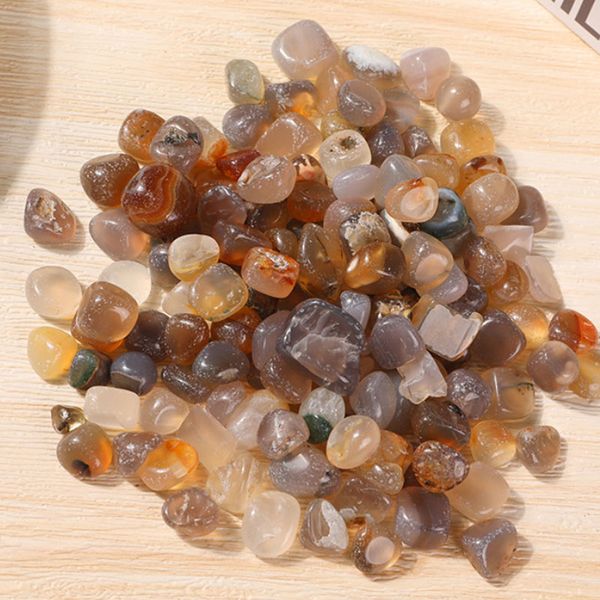 

irregular natural stone style agate gemstones for home office l garden decor handmade jewelry making mini accessories, Black