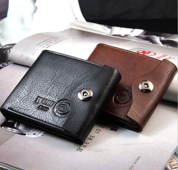 

wallets men coin wallet short multi-card position horizontal and vertical small purse card holder fashion walle, Red;black