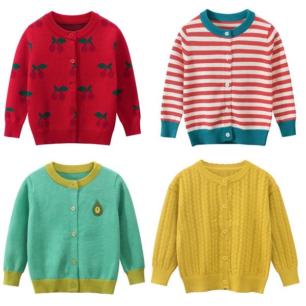 

pullover 2021 kids clothes single breast girls sweater brief style boys cardigans knitted girl autumn clothing 3/6/9year, Blue