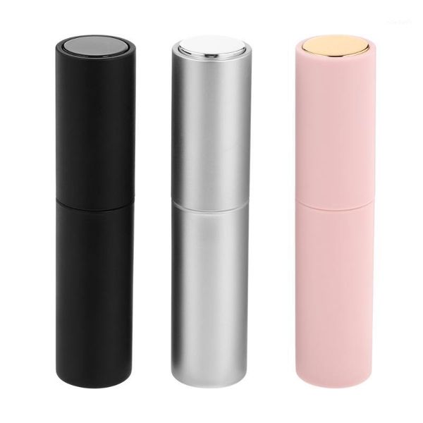 

storage bottles & jars 3pcs 10ml perfume atomizer travel glass rotatable dispenser