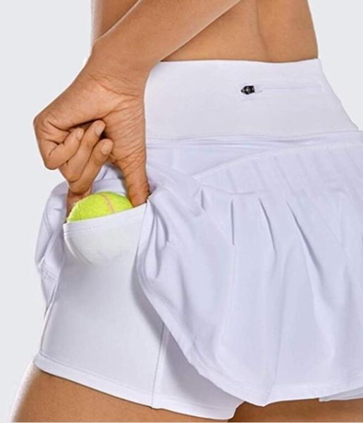 

2021 yoga womens quick dry athletic tennis skirtswomens volleyball shorts
