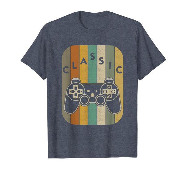 

vintage video game controller gamer gift, White;black