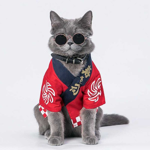 

cat costumes pet dog japanese sushi kimono clothes