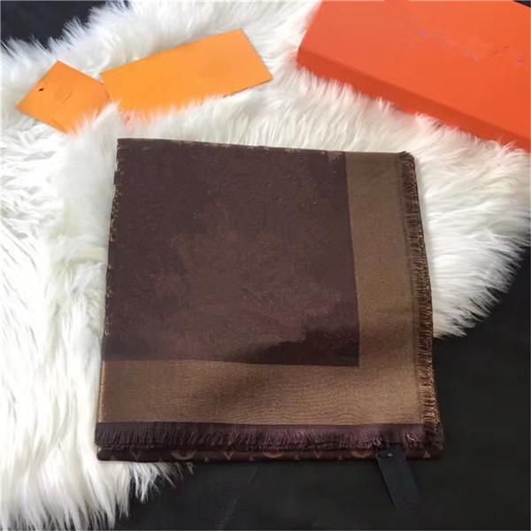 

140*140cm gold line letter scarf autumn winter warm comfortable women's shawls can be wholesale, Blue;gray