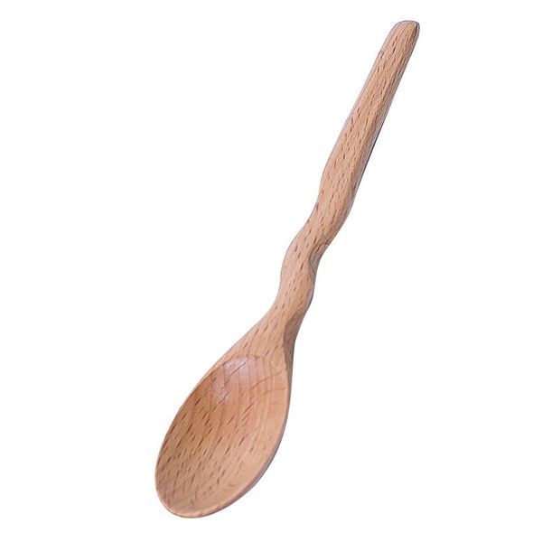 

spoons 1pc small little mini natural wooden spoon scoop tea honey coffee condiment salt sugar cooking tools kitchen gadgets