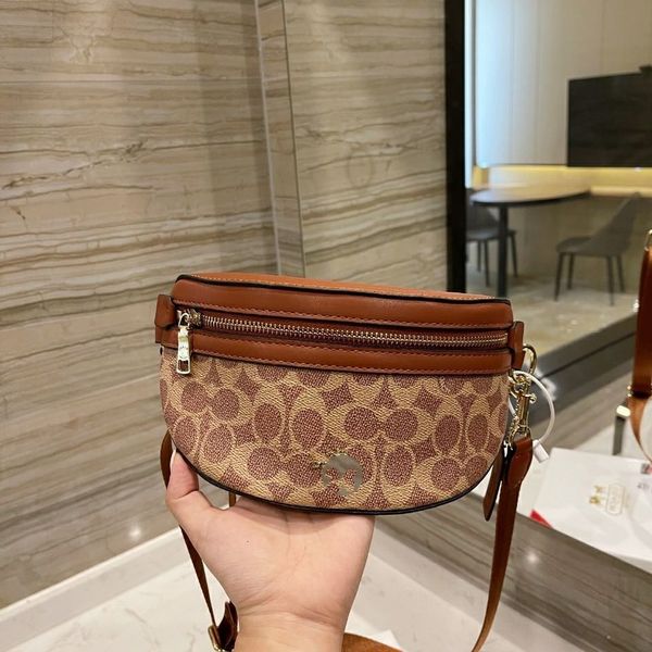 

2021 new leisure chest multi function men's and women's universal waist small monster printing lovers' fashion storage bags