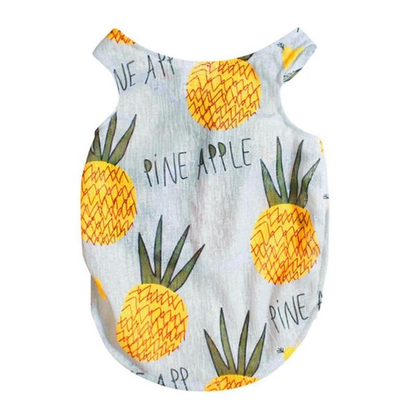

dog apparel breaÂ·hable cute puppy vests t-shirts summer pet dogs sleeveless cotton cat clothes soft shirts chihuahua teddy clothing