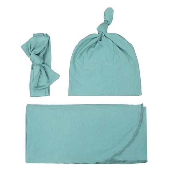 

blankets 3pcs/set born modern pography props stretch multipurpose baby blanket swaddle wrap backdrop shoot asccessories solid large