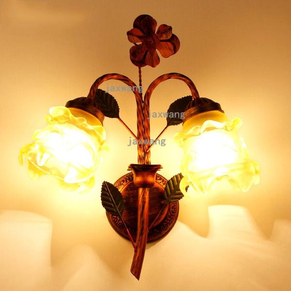 

wall lamps american retro loft led lamp bedroom bedside lights european sconce lighting living room iron