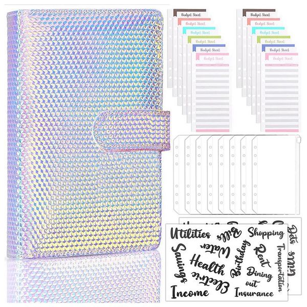 

gift wrap a6 budget binder,6 ring leather notebook binder cover,budget money saving cash envelopes system