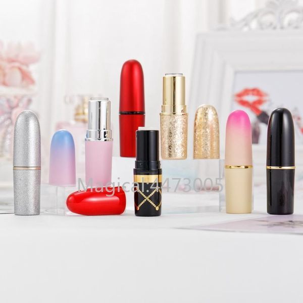 

storage bottles & jars 10/30/50pcs inner diameter 12.1mm empty lipstick tubes shape lip tube packaging material seven colours