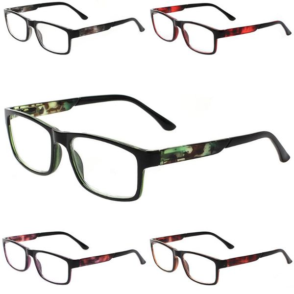 

sunglasses lightweight and comfortable spring hinge reading glasses for men women., White;black