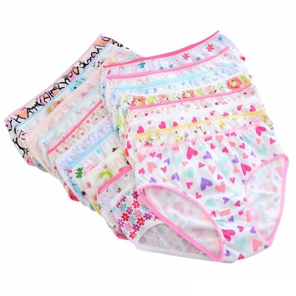 2021 moda novo bebê criança meninas macias cueca de algodão calcinha para meninas crianças cuecas curtas crianças cuecas rápidas navio