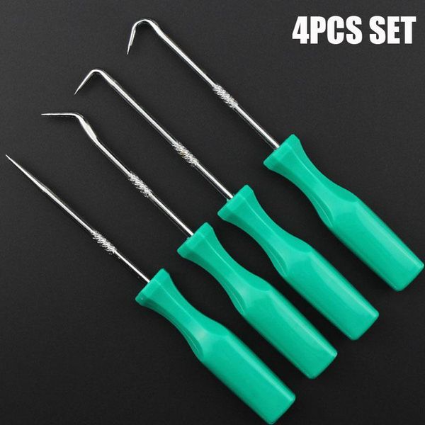

hand tools 4pcs hook oil seal fuel o-ring removal tool set 140mm precision car vehicle screwdrivers gasket puller remover